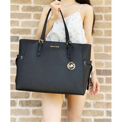 michael kors large pocket tote bag